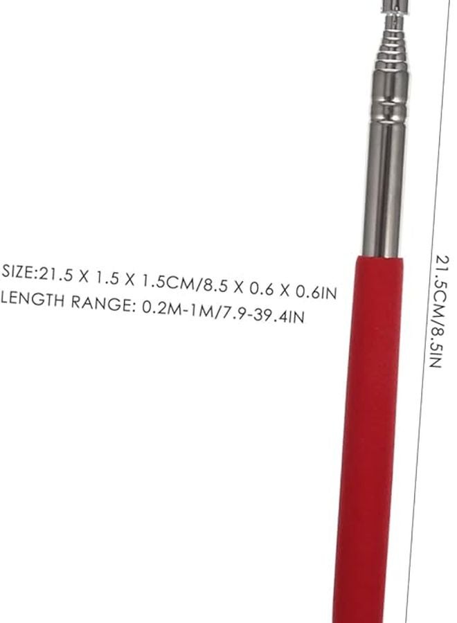 Extendable 1m Red Teaching Pointer Stick For Reading Guide And Blackboard - Image 4